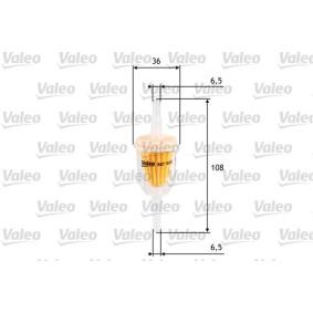 VALEO Kraftstofffilter 587000