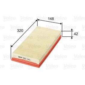 VALEO Luftfilter 585345