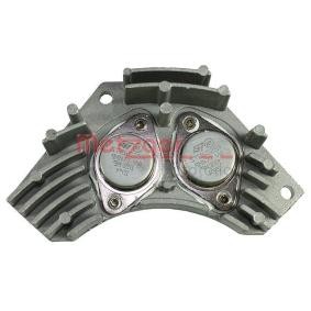 METZGER Styreapparat, oppvarming / ventilasjon OE-part 0917025
