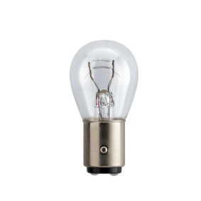 PHILIPS Glödlampa, broms- / bakljus P21/4W, Kullampa, 12V 21/4W 12594B2