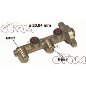 CIFAM Hauptbremszylinder D1: 20,64 mm, mit Bremsflüssigkeitsbehälter, Gusseisen 202-117