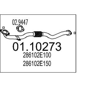 MTS Tubo de escape 01.10273