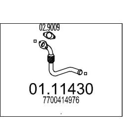 MTS Exhaust Pipe 01.11430