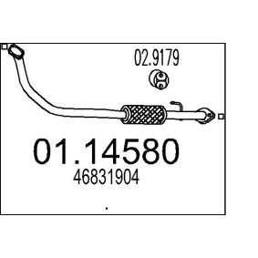 MTS Eksosrør 01.14580