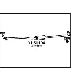 01.50194 MTS silencieux intermédiaire NISSAN VANETTE