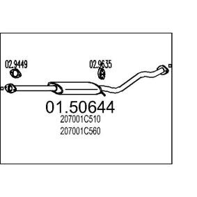 MTS Midtre lydpotte 01.50644