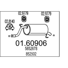 Spletna trgovina z MTS Zadnji glusnik 01.60906