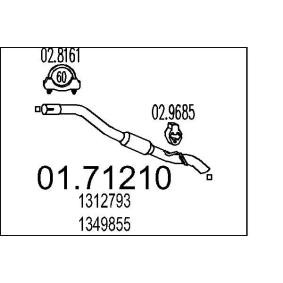 MTS Exhaust Pipe 01.71210