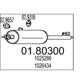 MTS Midtre lydpotte 01.80300