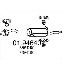 MTS Endschalldämpfer 01.94640