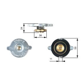 GATES Radiator cap RC120