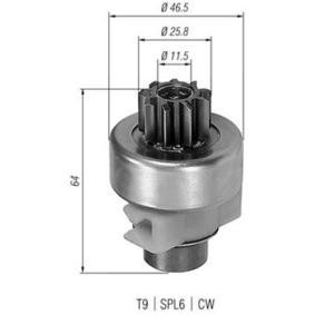 MAGNETI MARELLI Hammaspyörä, käynnistys 940113020247