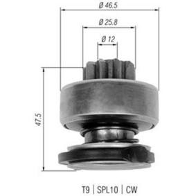 MAGNETI MARELLI Hammaspyörä, käynnistys 940113020329