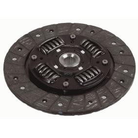 SACHS Kupplungsscheibe 215mm, Zähnez.: 24 1878 654 576