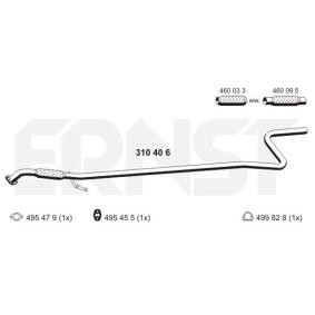 Spletna trgovina z ERNST Izpusna cev 310406