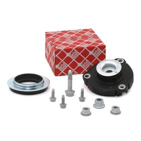 FEBI BILSTEIN Reparatursatz, Federbeinstützlager Vorderachse, mit Kugellager, mit Befestigungsmaterial, mit Mutter 37884