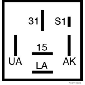 HERTH+BUSS ELPARTS Relais, ABS 75898998