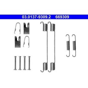 ATE Kit d'accessoires, mâchoire de frein 03.0137-9309.2