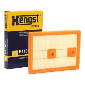 HENGST FILTER Luftfilter Länge: 269 mm, Filtereinsatz E1105L