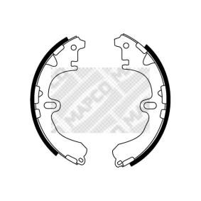 MAPCO Bremsesko sett 8571