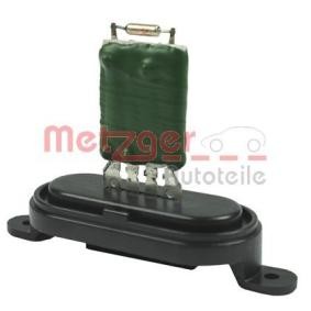 METZGER Motstand, kupévifte 0917066