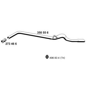 Original Mercedes-Benz CITARO ERNST Vorderrohr 350556