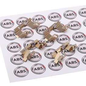 A.B.S. Kit de accesorios, pastillas de frenos 1257Q