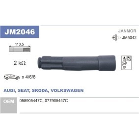 JANMOR Fiche, bobine d'allumage JM2046