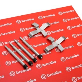 BREMBO Kit de accesorios, pastillas de frenos A 02 315