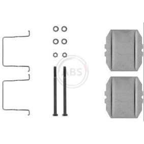 A.B.S. Kit de accesorios, pastillas de frenos 1053Q