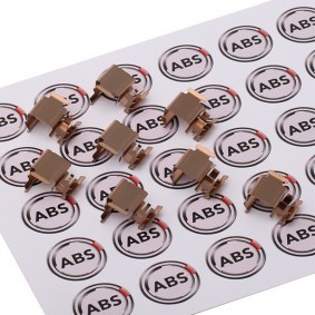 A.B.S. Kit de accesorios, pastillas de frenos 1298Q