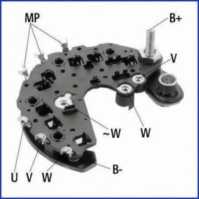 Spletna trgovina z HITACHI Usmernik, alternator 139725