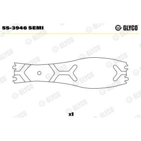 GLYCO Lejebøsning, plejlstang 55-3946 SEMI