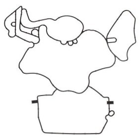 ELRING Tetning, deksel (veivhus) 122.472