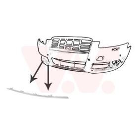 VAN WEZEL Protector para parachoques 0340582