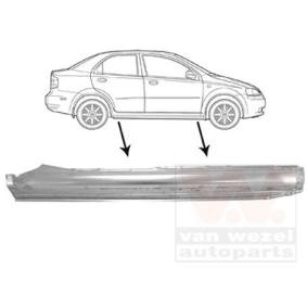 VAN WEZEL Chapa de acceso 0815104