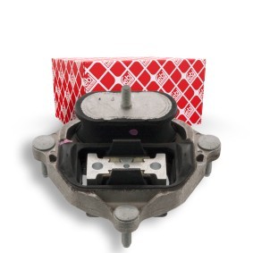 FEBI BILSTEIN Vlezajenje, avtomatski menjalnik zadaj, sredina, Gumijasto kovinski ležaj 46606