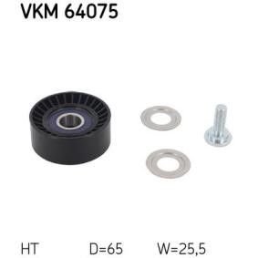SKF Poulie, tendeur de courroie d'accessoire 65mm VKM 64075