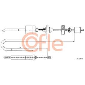COFLE Câble d'embrayage 10.2973