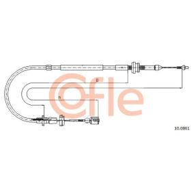 COFLE Throttle cable 10.0861