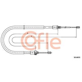COFLE Cable de freno de mano 10.6035