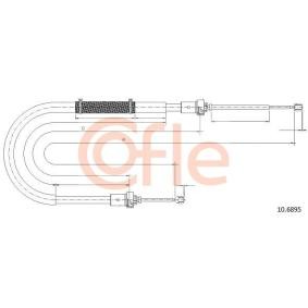 COFLE Cable de freno de mano 10.6895