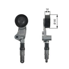 GATES Strammehjul, kilerem Micro-V® UNIQUE FIT, 80mm T39257
