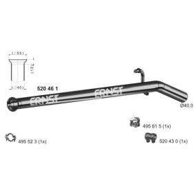 ERNST Tubo de escape 520461