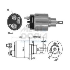 MEAT & DORIA Magnetschalter, Anlasser 46030