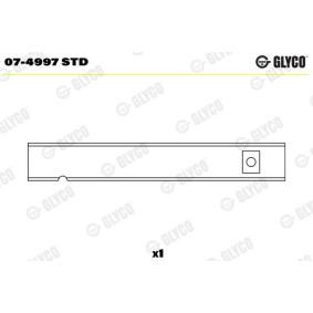 GLYCO Bøsning, vippearm 07-4997 STD