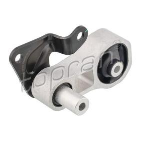 TOPRAN Montavimas, neautomatinė transmisija galinis, Guminis metalinis guolis 302 762