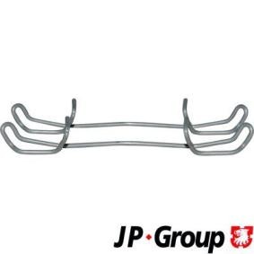 JP GROUP Kit d'accessoires, plaquette de frein à disque 1163650210