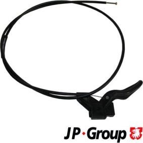JP GROUP Cable del capó del motor 1270700200