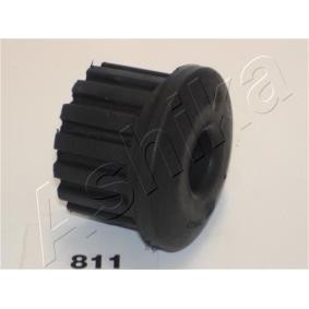 ASHIKA Lagerbuchse, Blattfeder an Federauge, vorne GOM-811